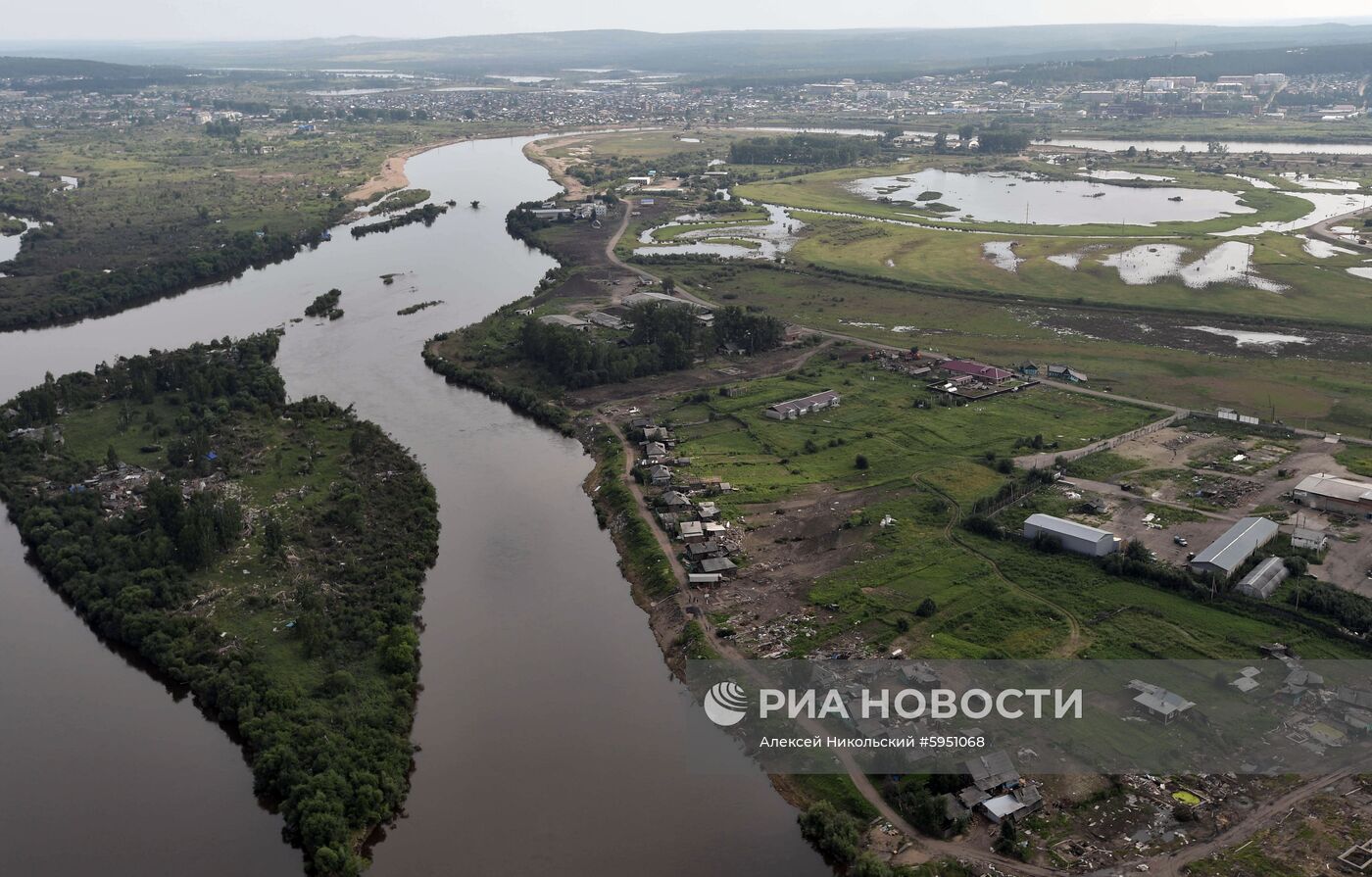 Президент РФ В. Путин посетил Иркутскую область