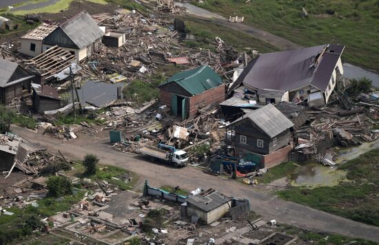 Президент РФ В. Путин посетил Иркутскую область