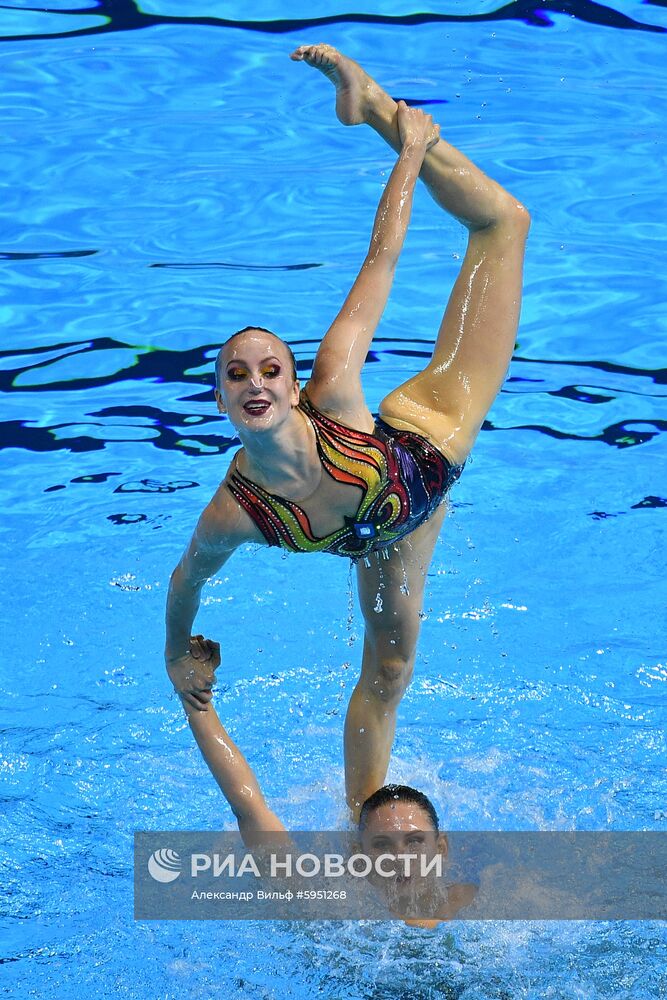 Чемпионат мира FINA 2019. Синхронное плавание. Группы. Произвольная программа