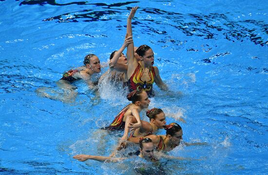 Чемпионат мира FINA 2019. Синхронное плавание. Группы. Произвольная программа