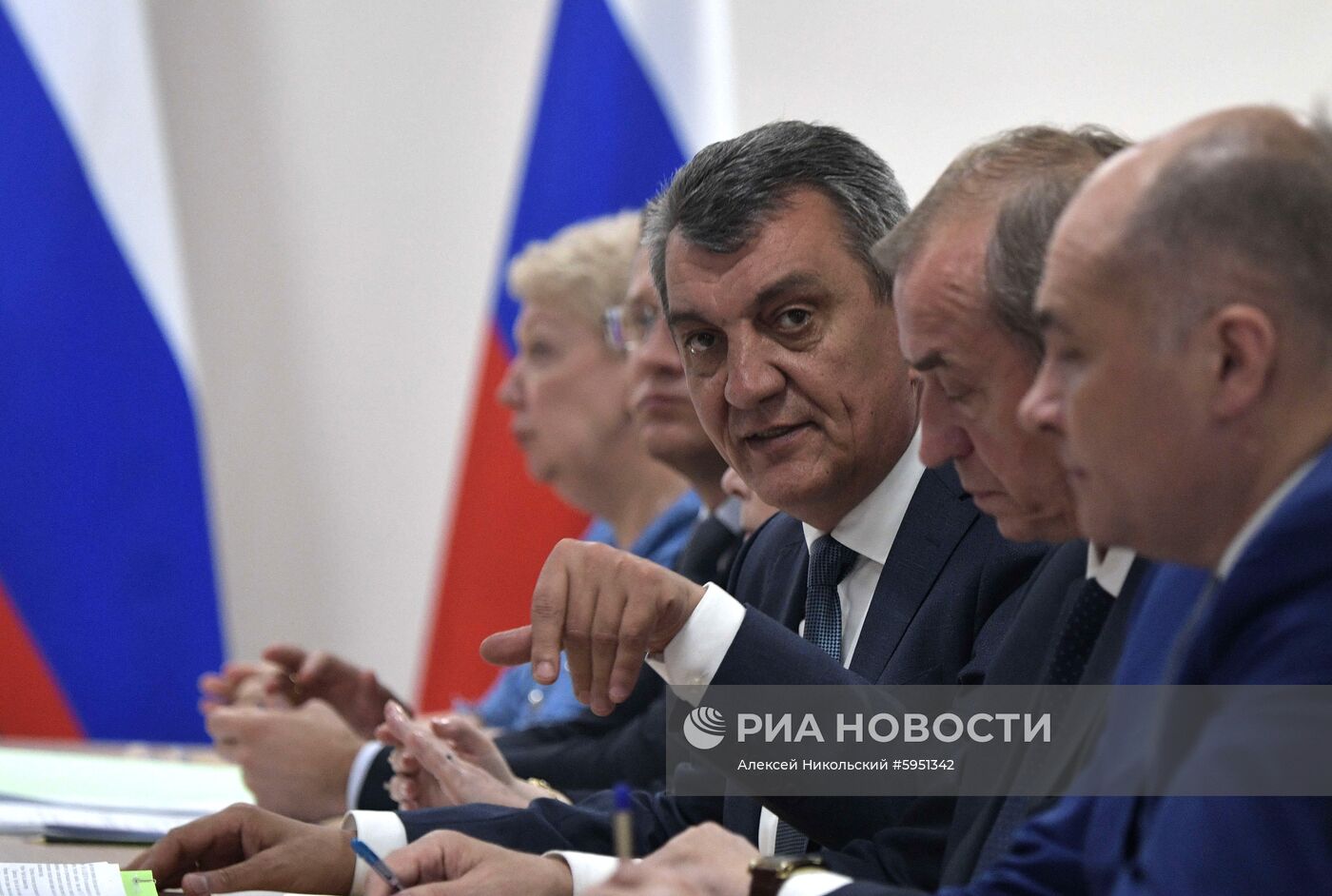 Президент РФ В. Путин посетил Иркутскую область