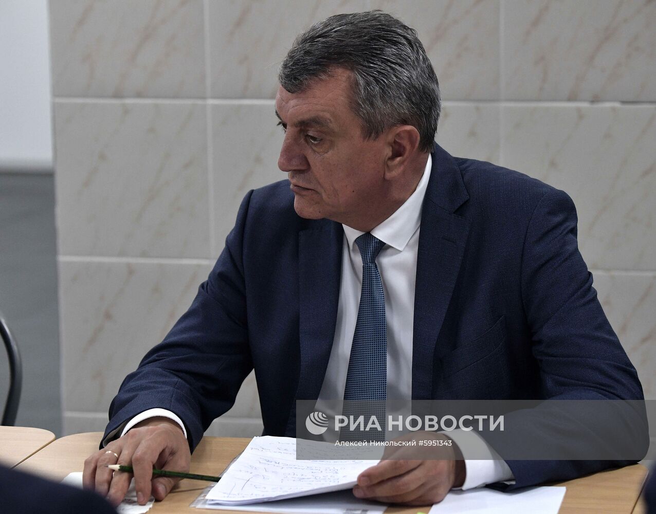 Президент РФ В. Путин посетил Иркутскую область