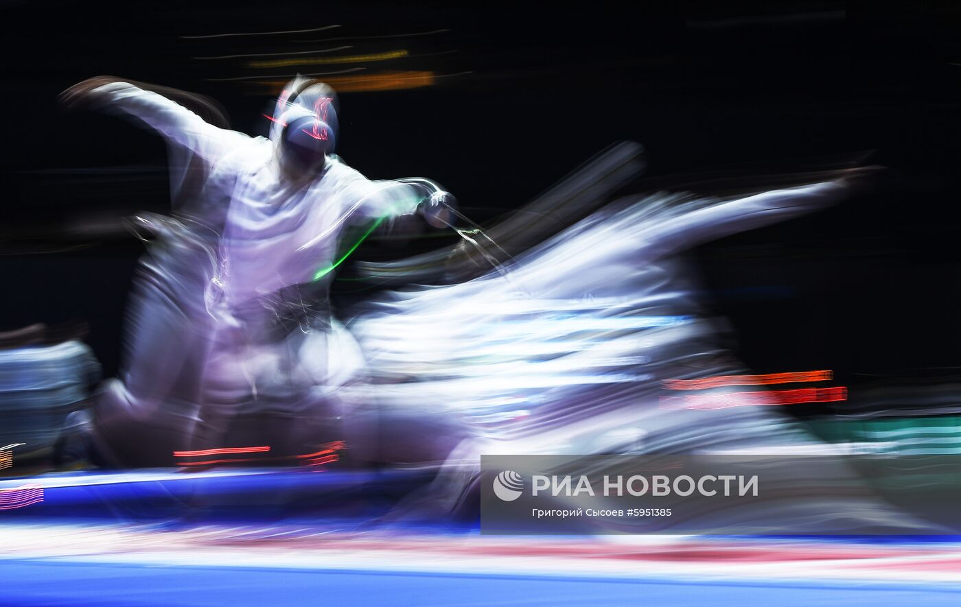 Фехтование. Чемпионат мира. Пятый день