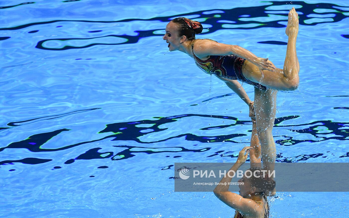 Чемпионат мира FINA 2019. Синхронное плавание. Группы. Произвольная программа