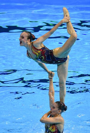 Чемпионат мира FINA 2019. Синхронное плавание. Группы. Произвольная программа