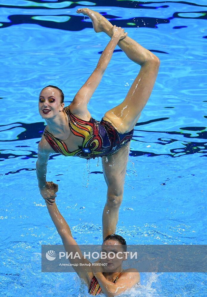 Чемпионат мира FINA 2019. Синхронное плавание. Группы. Произвольная программа