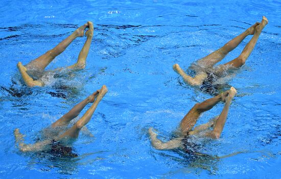 Чемпионат мира FINA 2019. Синхронное плавание. Группы. Произвольная программа