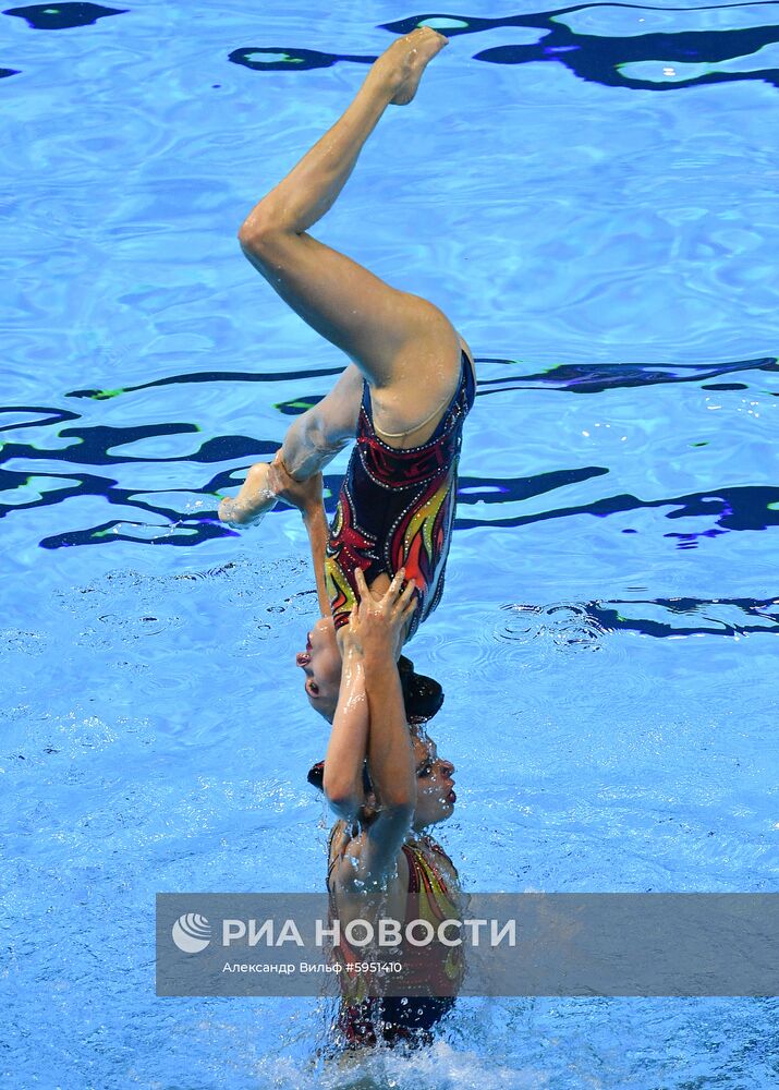 Чемпионат мира FINA 2019. Синхронное плавание. Группы. Произвольная программа