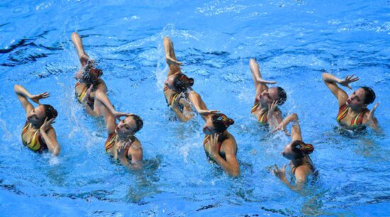 Чемпионат мира FINA 2019. Синхронное плавание. Группы. Произвольная программа