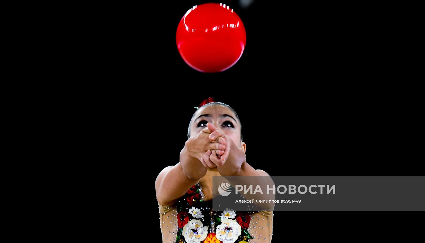 Художественная гимнастика. I чемпионат мира среди юниорок