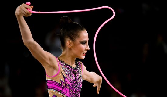 Художественная гимнастика. I чемпионат мира среди юниорок