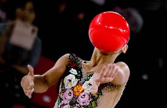 Художественная гимнастика. I чемпионат мира среди юниорок