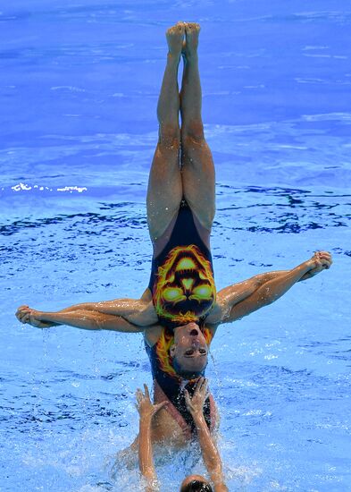 Чемпионат мира FINA 2019. Синхронное плавание. Группы. Произвольная программа