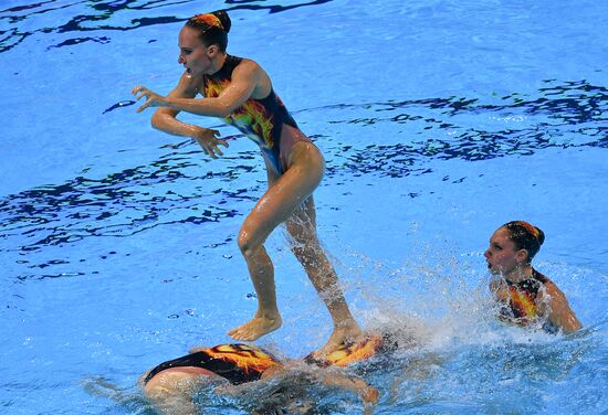 Чемпионат мира FINA 2019. Синхронное плавание. Группы. Произвольная программа