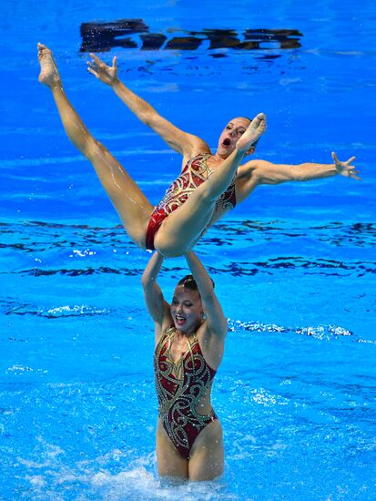 Чемпионат мира FINA 2019. Синхронное плавание. Группы. Произвольная программа