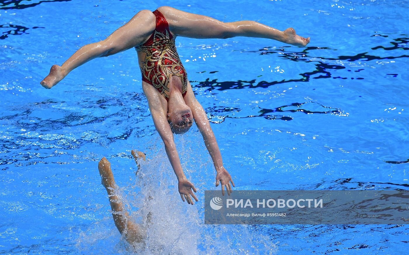 Чемпионат мира FINA 2019. Синхронное плавание. Группы. Произвольная программа