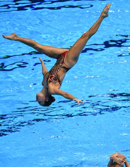 Чемпионат мира FINA 2019. Синхронное плавание. Группы. Произвольная программа