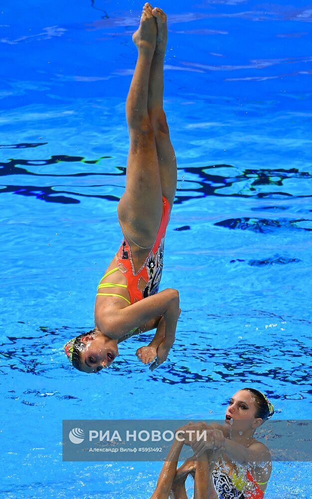 Чемпионат мира FINA 2019. Синхронное плавание. Группы. Произвольная программа