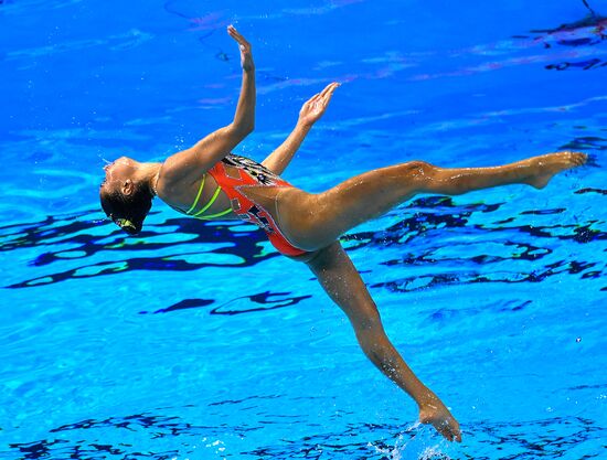 Чемпионат мира FINA 2019. Синхронное плавание. Группы. Произвольная программа