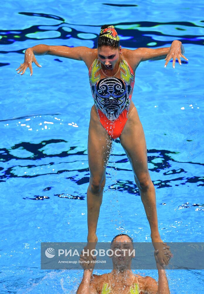 Чемпионат мира FINA 2019. Синхронное плавание. Группы. Произвольная программа