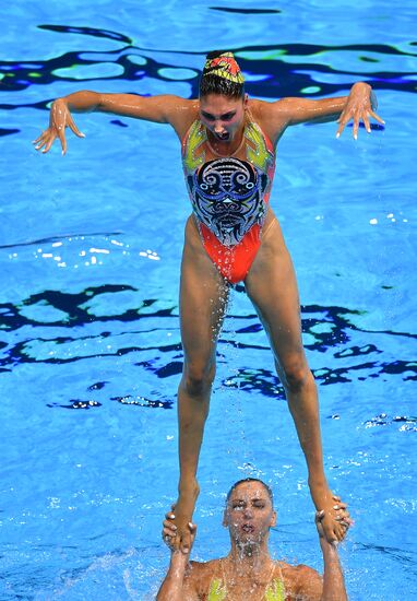 Чемпионат мира FINA 2019. Синхронное плавание. Группы. Произвольная программа