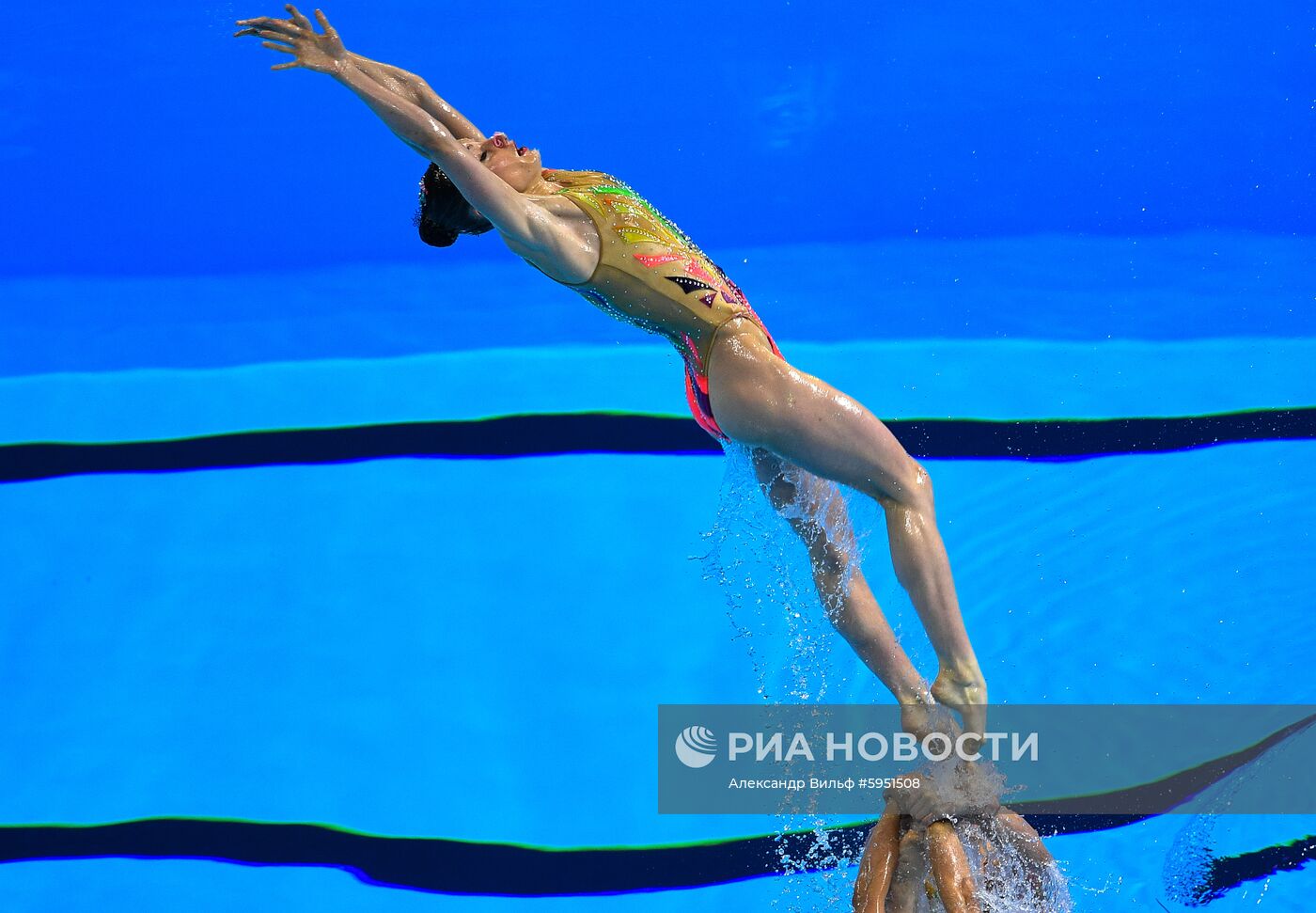 Чемпионат мира FINA 2019. Синхронное плавание. Группы. Произвольная программа