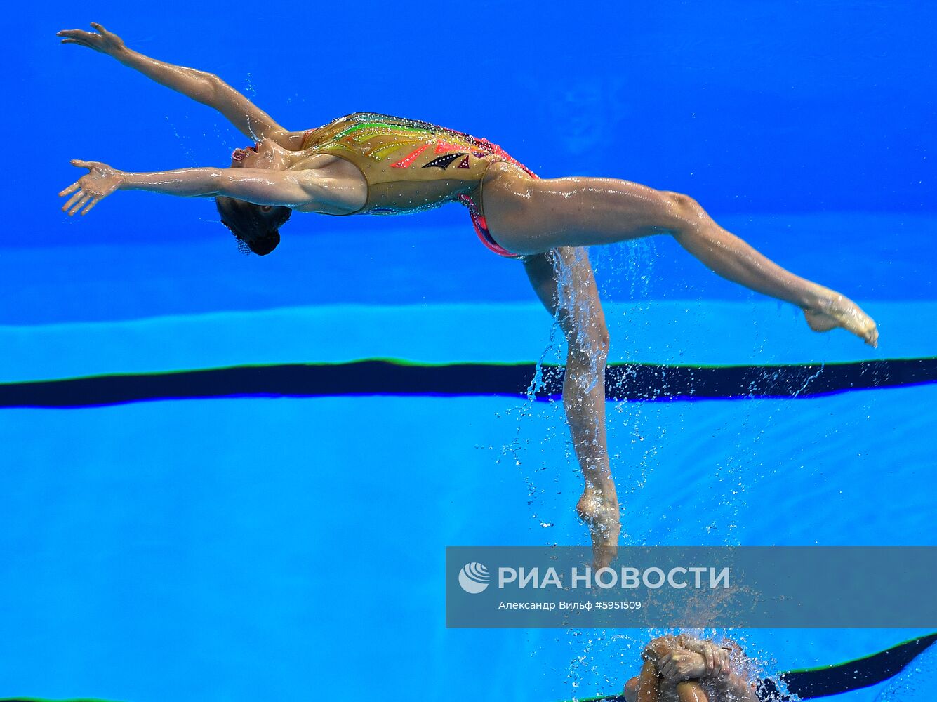 Чемпионат мира FINA 2019. Синхронное плавание. Группы. Произвольная программа