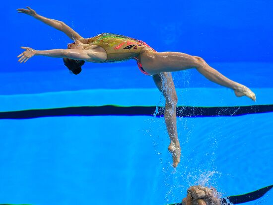 Чемпионат мира FINA 2019. Синхронное плавание. Группы. Произвольная программа