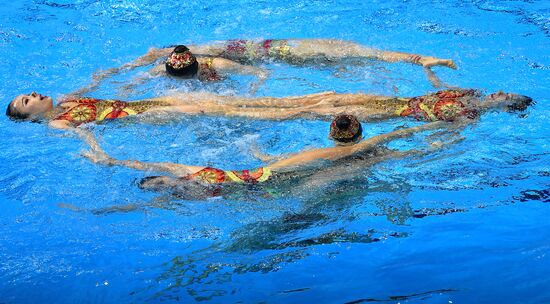 Чемпионат мира FINA 2019. Синхронное плавание. Группы. Произвольная программа