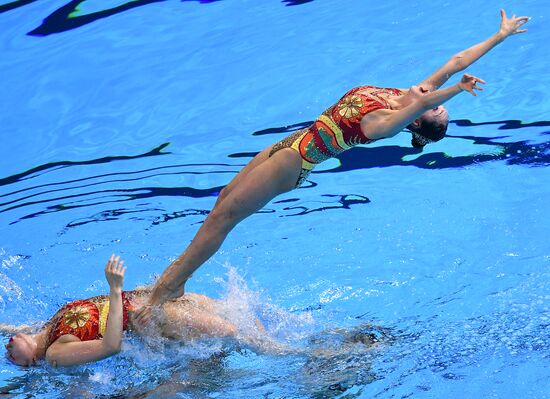 Чемпионат мира FINA 2019. Синхронное плавание. Группы. Произвольная программа