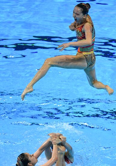 Чемпионат мира FINA 2019. Синхронное плавание. Группы. Произвольная программа