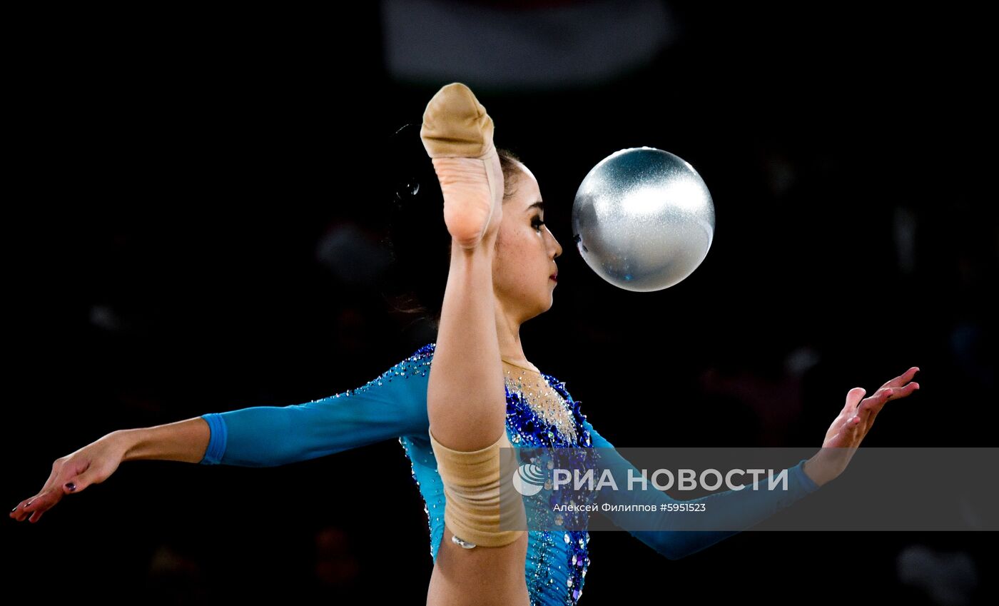 Художественная гимнастика. I чемпионат мира среди юниорок