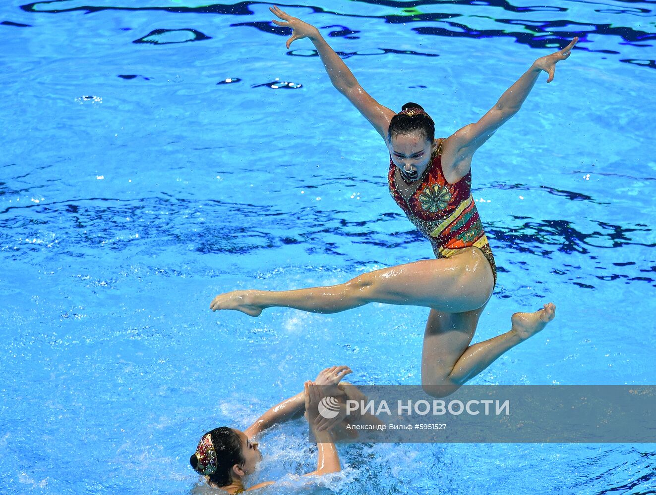 Чемпионат мира FINA 2019. Синхронное плавание. Группы. Произвольная программа