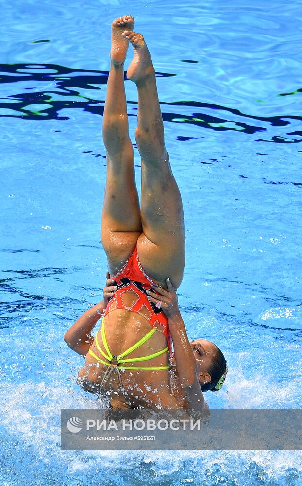 Чемпионат мира FINA 2019. Синхронное плавание. Группы. Произвольная программа