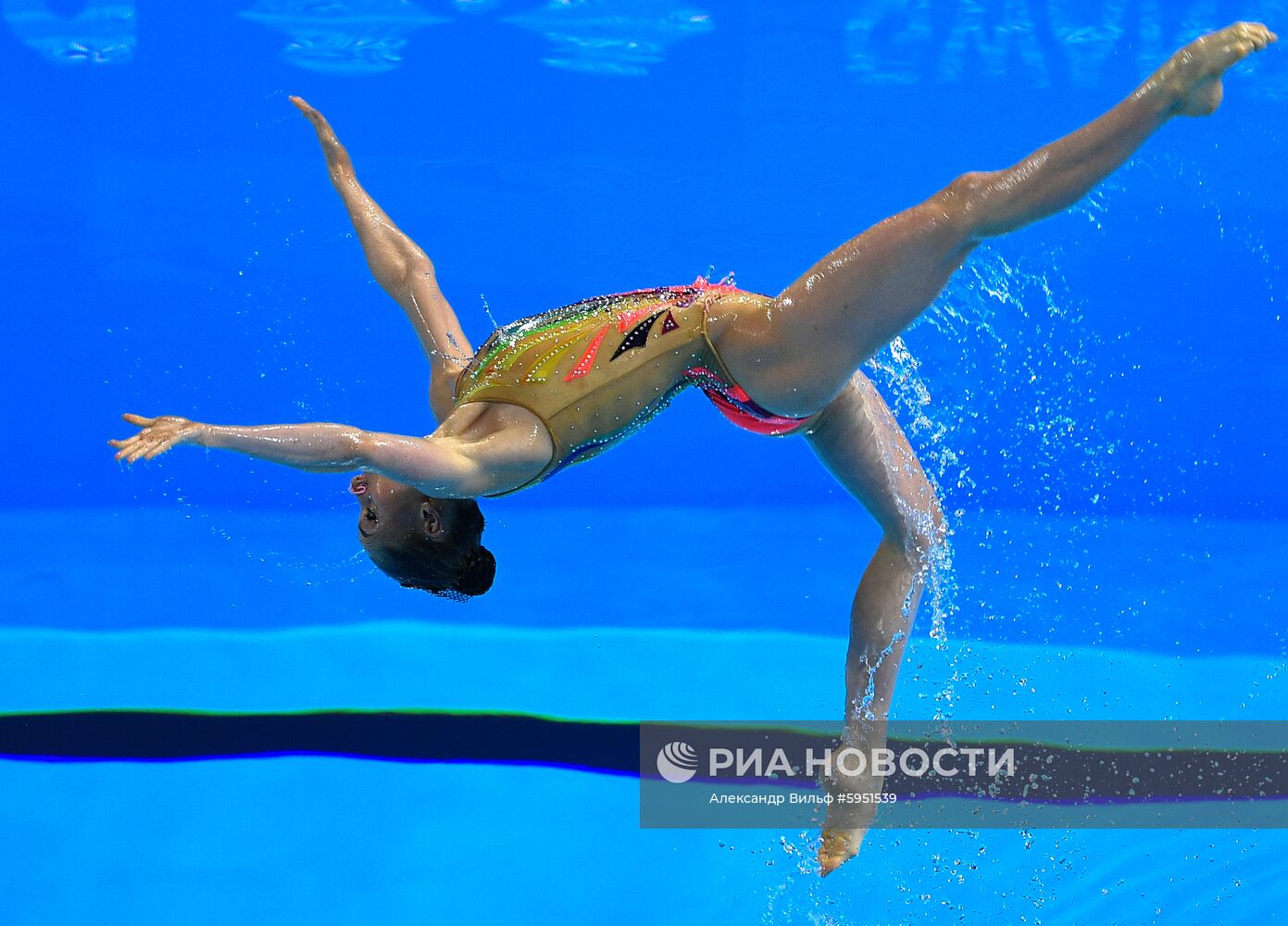 Чемпионат мира FINA 2019. Синхронное плавание. Группы. Произвольная программа