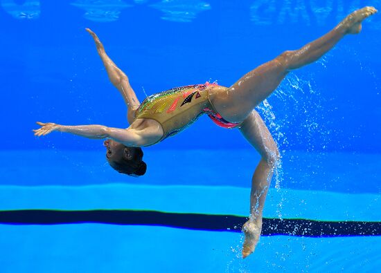 Чемпионат мира FINA 2019. Синхронное плавание. Группы. Произвольная программа