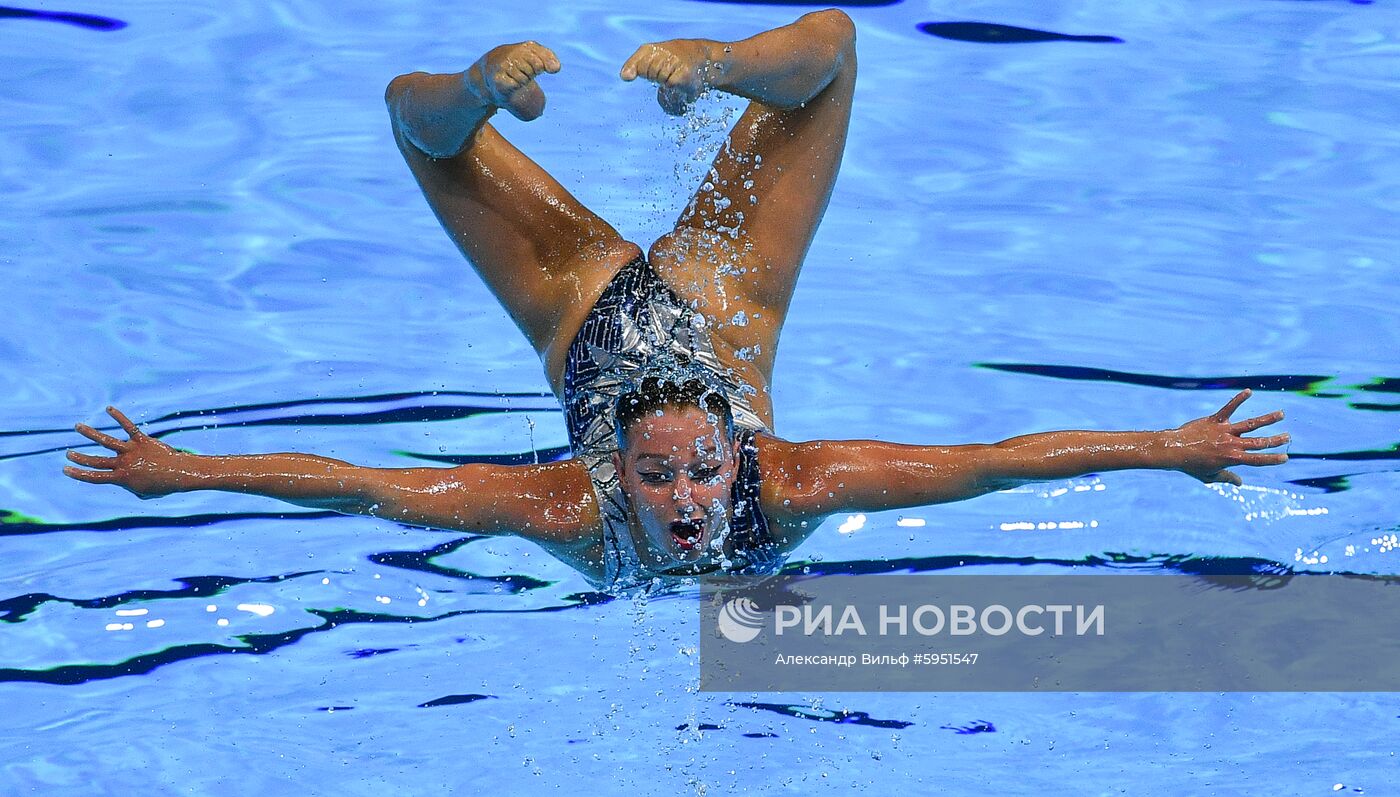 Чемпионат мира FINA 2019. Синхронное плавание. Группы. Произвольная программа