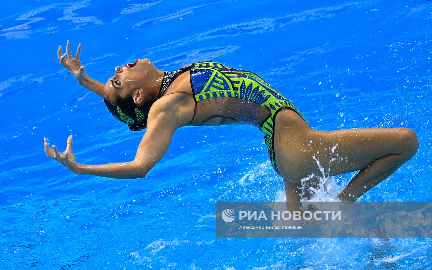 Чемпионат мира FINA 2019. Синхронное плавание. Группы. Произвольная программа