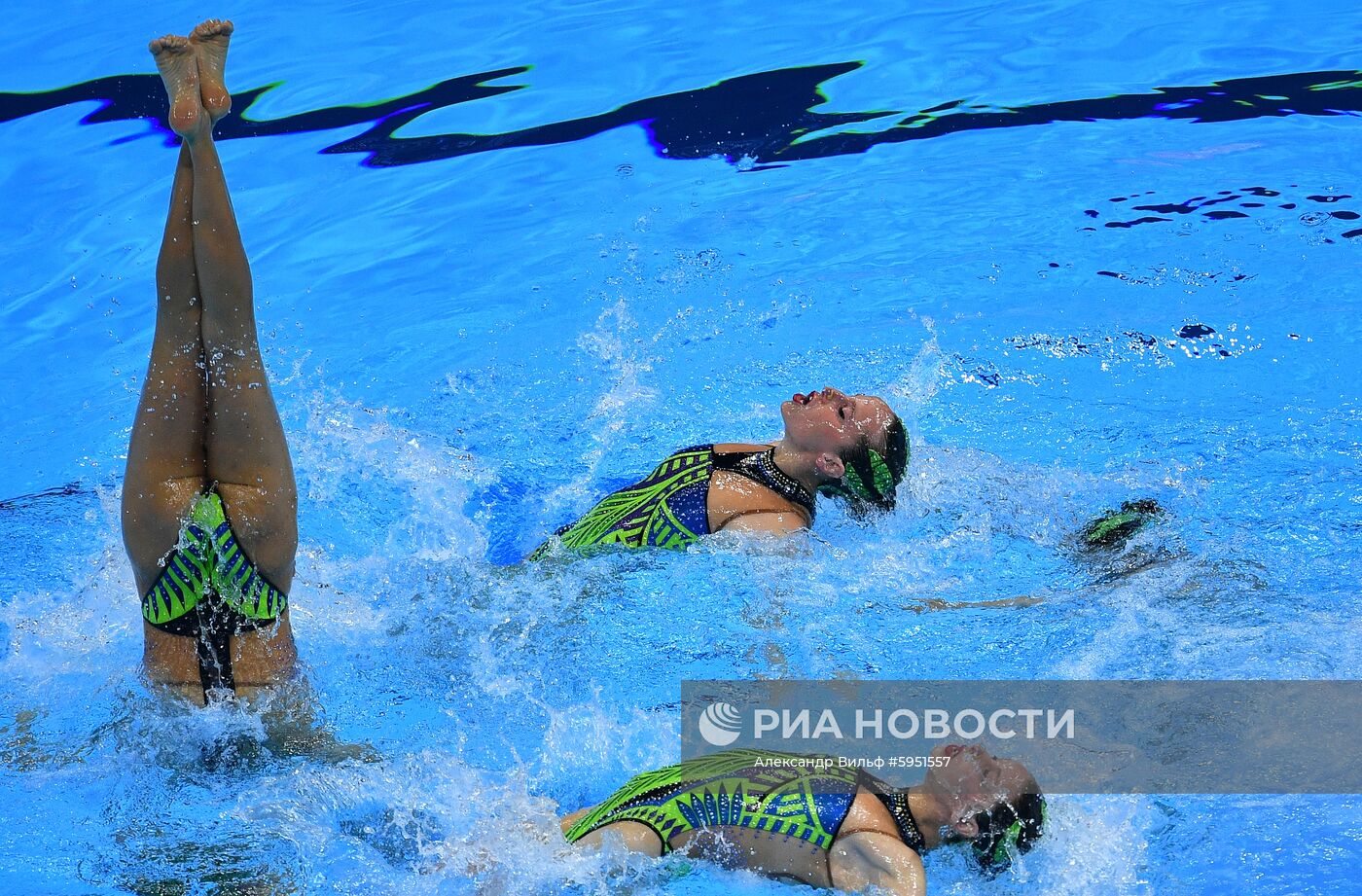 Чемпионат мира FINA 2019. Синхронное плавание. Группы. Произвольная программа