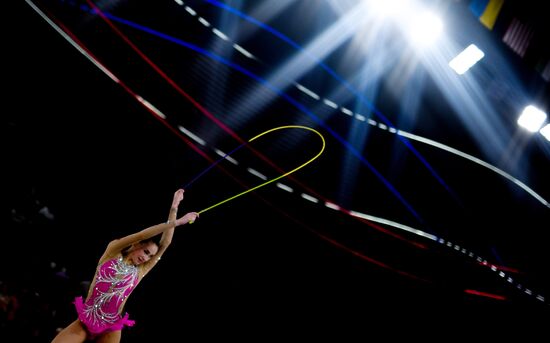 Художественная гимнастика. I чемпионат мира среди юниорок