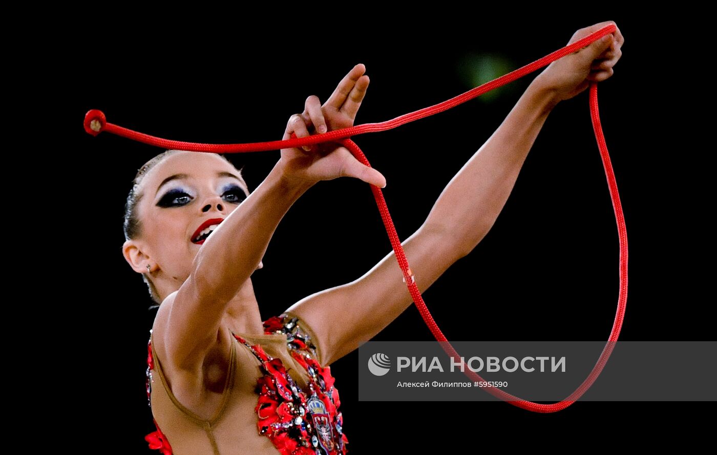 Художественная гимнастика. I чемпионат мира среди юниорок