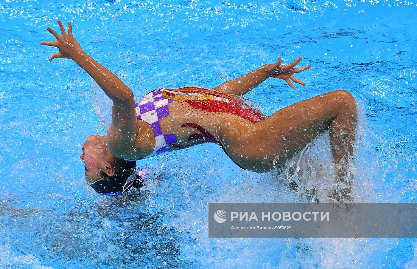 Чемпионат мира FINA 2019. Синхронное плавание. Группы. Произвольная программа