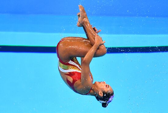 Чемпионат мира FINA 2019. Синхронное плавание. Группы. Произвольная программа