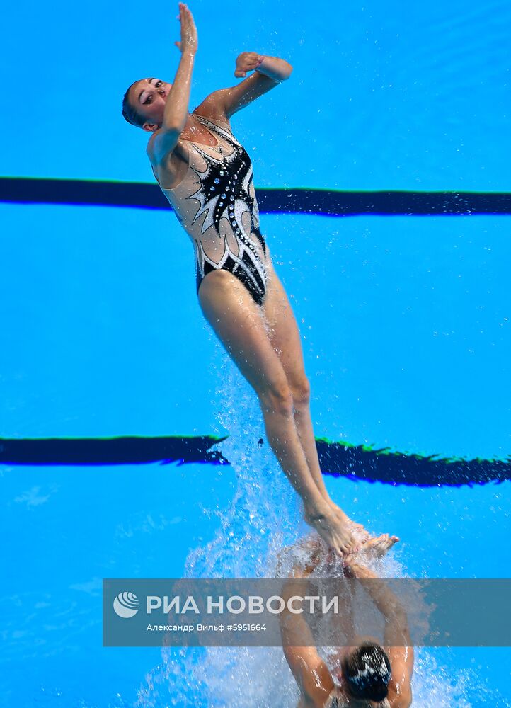 Чемпионат мира FINA 2019. Синхронное плавание. Группы. Произвольная программа