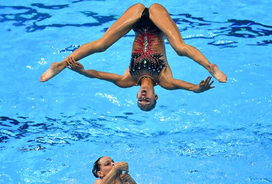 Чемпионат мира FINA 2019. Синхронное плавание. Группы. Произвольная программа