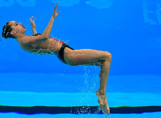 Чемпионат мира FINA 2019. Синхронное плавание. Группы. Произвольная программа