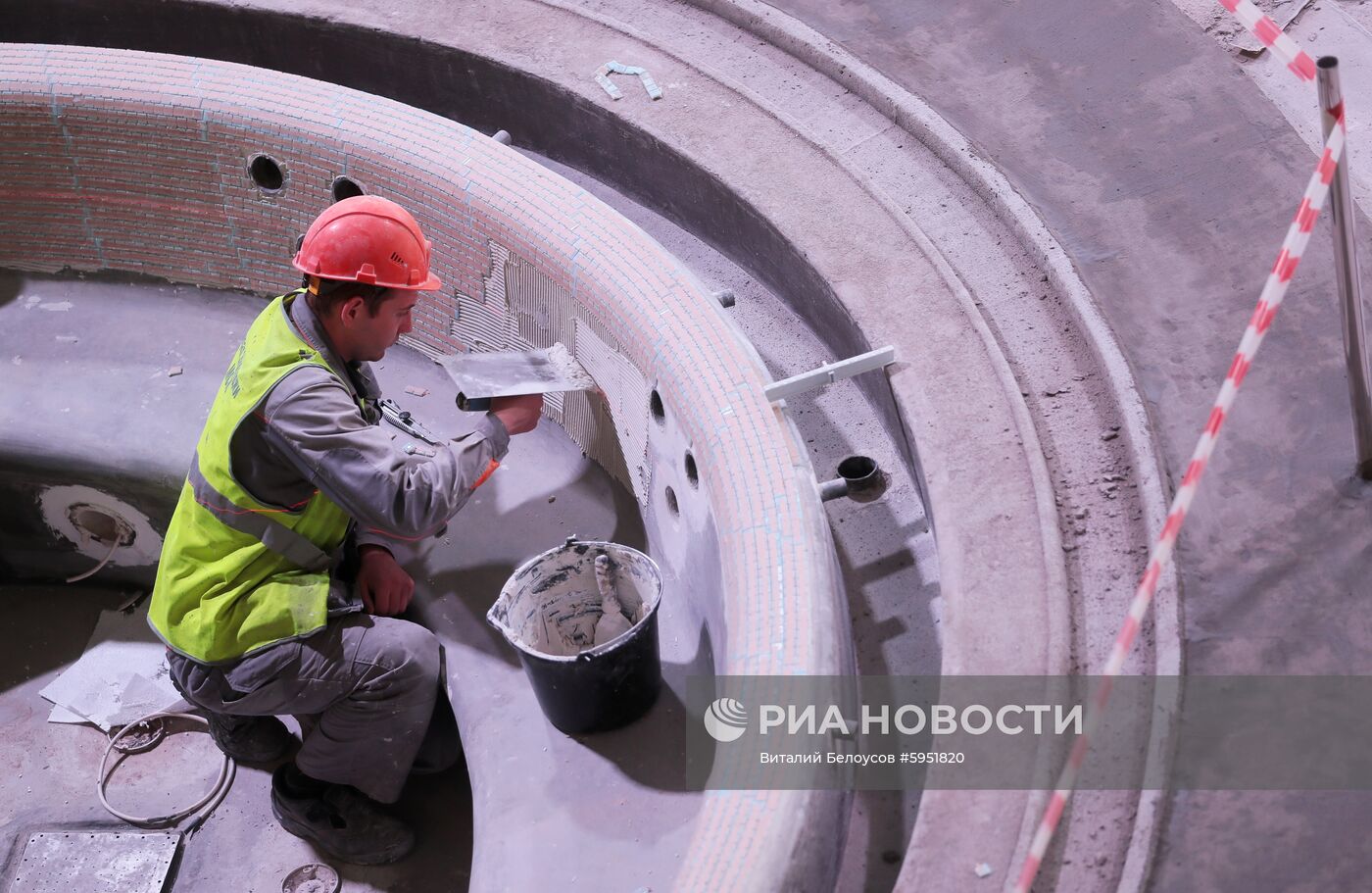 Строительство дворца водных видов спорта в Москве