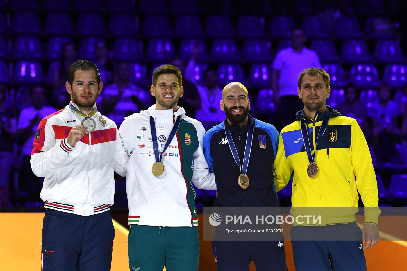 Фехтование. Чемпионат мира. Пятый день