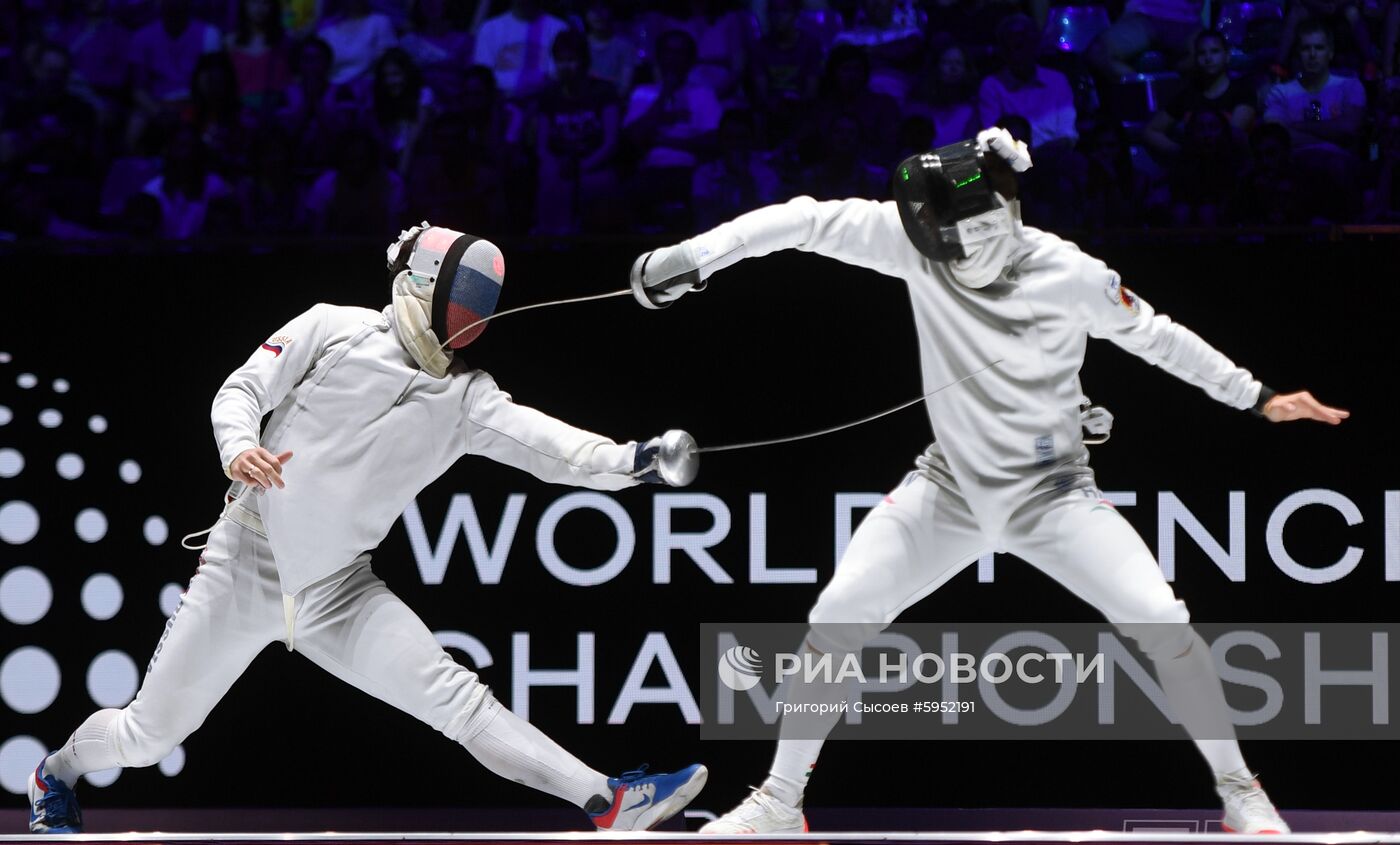 Фехтование. Чемпионат мира. Пятый день