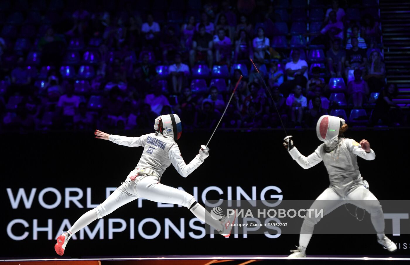 Фехтование. Чемпионат мира. Пятый день